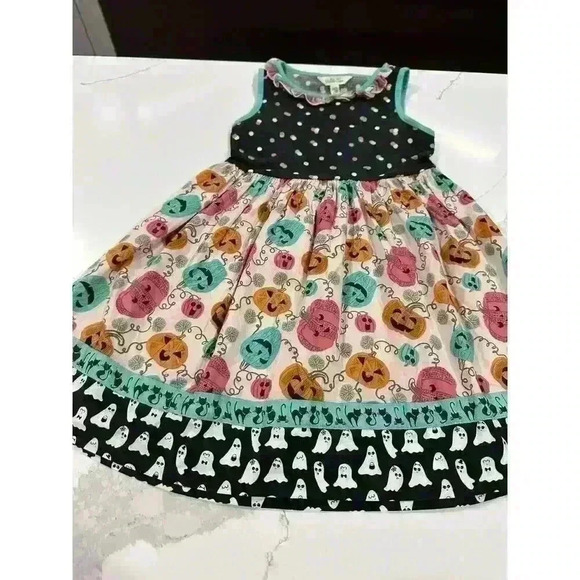 Matilda Jane Halloween Dress and Leggings Dress 6 Leggings 4 - Picture 1 of 6
